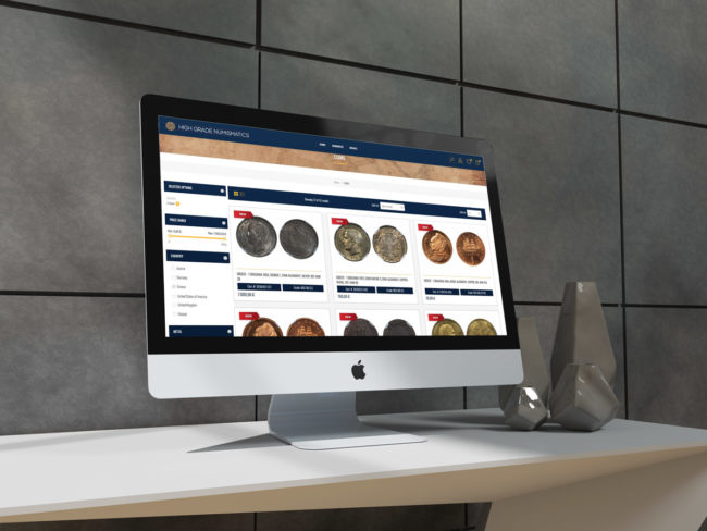 high grade numismatics